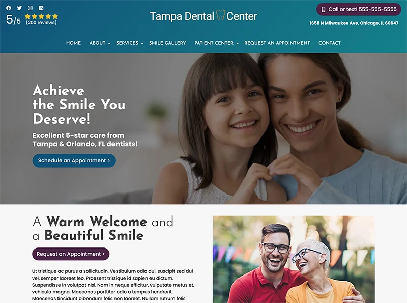 Wave theme screenshot